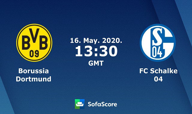 Soi kèo bóng đá 88FUN trận Borussia Dortmund vs Schalke 04, 20h30 – 16/5/2020