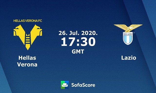 Soi kèo bóng đá 88FUN trận Hellas Verona vs Lazio, 0h30 – 27/7/2020