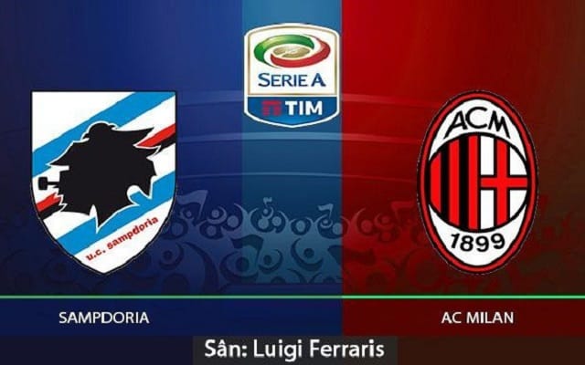 Soi kèo bóng đá 88FUN trận Sampdoria vs AC Milan, 0:30 – 30/07/2020