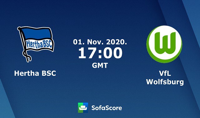 Soi kèo bóng đá 88FUN trận Hertha BSC  vs Wolfsburg, 0h00 – 02/11/2020