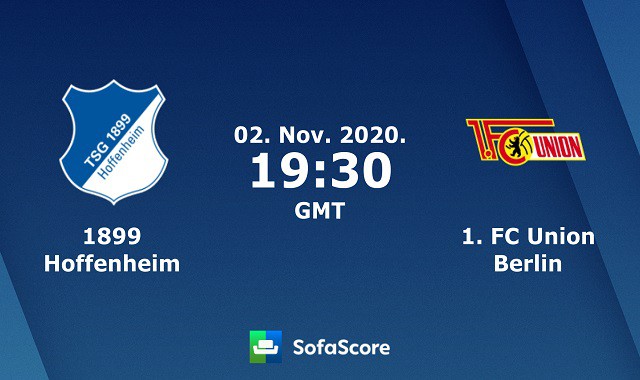 Soi kèo bóng đá 88FUN trận Hoffenheim vs Union Berlin, 02h30 – 03/11/2020