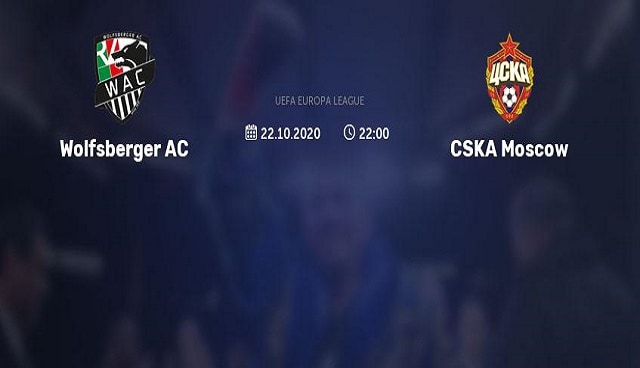 Soi kèo bóng đá 88FUN trận Wolfsberger AC vs CSKA Moscow, 2:00 – 23/10/2020