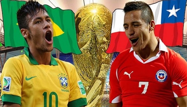 Soi kèo bóng đá 88FUN trận Brazil vs Chile, 7:00 – 03/07/2021