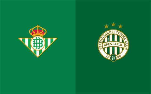 soi keo bong da tran betis vs ferencvaros, 00:45 - 26/11/2021