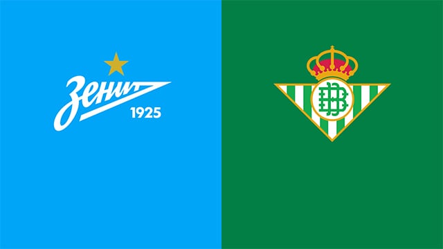 soi keo bong da tran zenit vs betis, 00:45 - 18/2/2022