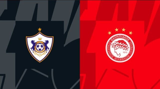 Soi kèo bóng đá 88FUN trận Qarabag vs Olympiacos, 23:45